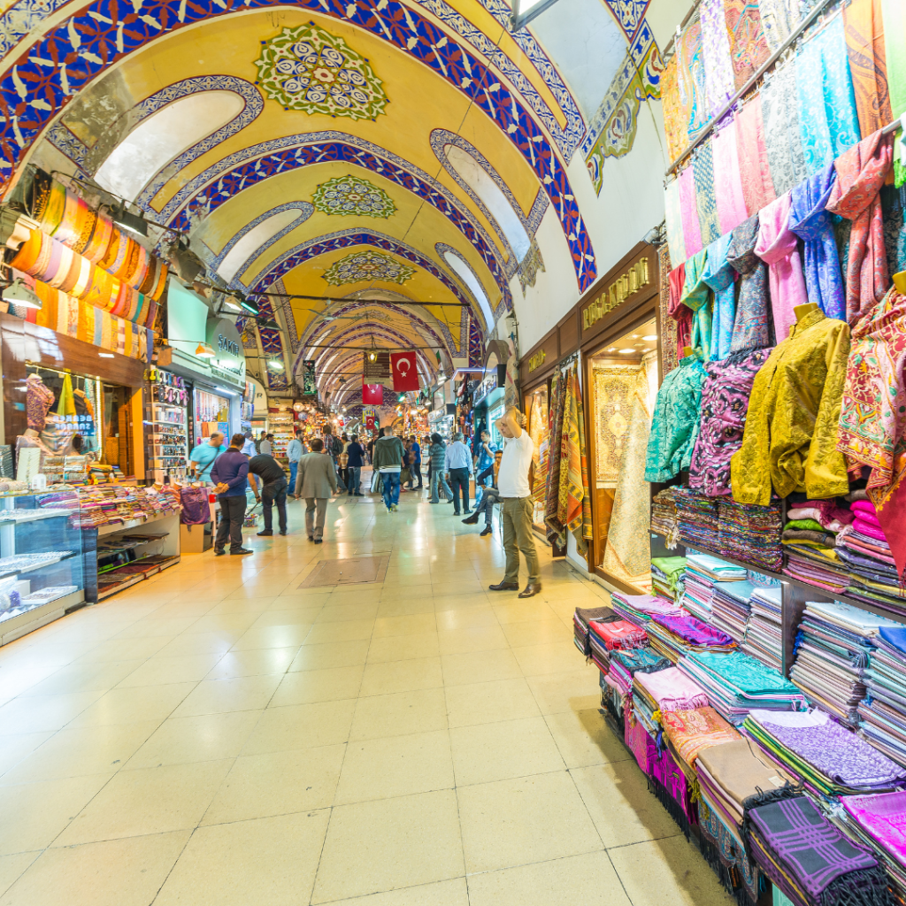 Grande Bazar na Turquia