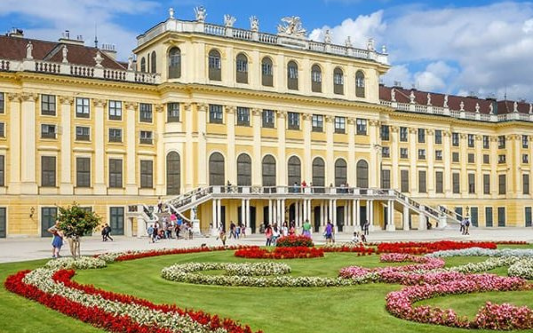 Palácio de Schönbrunn na austria