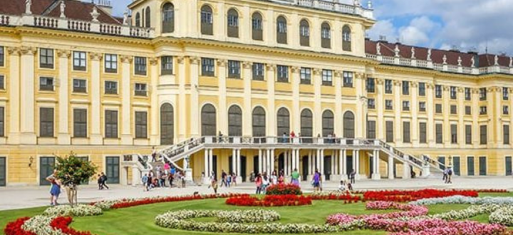 Palácio de Schönbrunn na austria